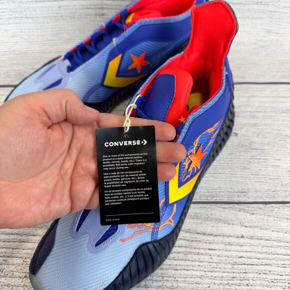 Converse Mens All Star BB Prototype CX Mid 'Thunder & Lightning Sneakers Size 11 - Picture 3 of 8